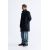 Zara Пальто с отсоедаемым воротником , Цвет: Синий, Размер: S (US S), изображение 6