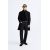 Zara Пальто с отсоедаемым воротником , Цвет: Черный, Размер: XXL (US XXL)