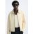 Zara Укороченная куртка с разрезом , Цвет: Бежевый, Размер: M (US M), изображение 5