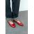 Zara Лаковые балетки с ленточкой на щиколотке , Цвет: Красный, Размер: 37, изображение 2