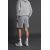 Zara Bермудские шорты jogger , Цвет: Серый, Размер: S, изображение 3