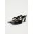 Zara Кожаные сандалии на клиновой подошве с геометрическим узором, Цвет: Зеленый, Размер: 38, изображение 10