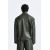 Zara Кожаная куртка с карманами , Цвет: Зеленый, Размер: S-M (US S-M), изображение 6