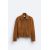 Zara Куртка из разделенной замши , Цвет: Коричневый, Размер: M (US M), изображение 7