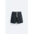 Zara Шорты бермуды с полосатым текстурным рисунком, Цвет: Синий, Размер: S, изображение 6