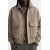 Zara Куртка из шерстяной смеси с карманами , Цвет: Бежевый, Размер: S (US S), изображение 5