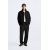 Zara Пальто из шерстяной смеси с карманами , Цвет: Черный, Размер: M (US M)