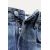 Zara Широкие джинсы с высокой талией коллекции zw , Цвет: Синий, Размер: 36, изображение 6