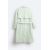 Zara Тренч из технической ткани с эффектом мятости, Цвет: Зеленый, Размер: L-XL (US L-XL), изображение 9