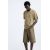 Zara Джинсовые бермуды со слегка выцветшим принтом, Цвет: Коричневый, Размер: EU 38 (US 30), изображение 5