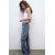 Zara Джинсы высокой посадки с пятью карманами, Цвет: Синий, Размер: 34, изображение 5