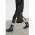 Zara Кожаные вырезанные ботильоны с пряжками , Цвет: Черный, Размер: 35