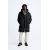 Zara Длинное пуховое пальто , Цвет: Черный, Размер: M (US M), изображение 3