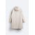 Zara Резиновая парка с контрастным флисом , Цвет: Белый, Размер: S (US S), изображение 8