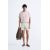 Zara Повседневные шорты в полосатых пижамах , Цвет: multicolor, Размер: M
