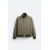 Zara Техническая куртка с контрастным воротником , Цвет: Зеленый, Размер: S (US S), изображение 5