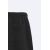 Zara Шорты бермуды с текстурой и ярлыком , Цвет: Черный, Размер: M, изображение 9