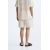Zara Шорты-бермуды с текстурным крючком , Цвет: Белый, Размер: XL, изображение 3