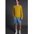 Zara Текстурированные тренировочные шорты , Цвет: Синий, Размер: S, изображение 5