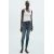 Zara Высокие джинсы супер-стретч с высокой талией и пятью карманами, Цвет: Синий, Размер: 42