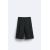 Zara Широкие бермуды с защипами, Цвет: Черный, Размер: EU 38 (US 30), изображение 6
