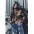 Zara Высокие джинсы с высокой талией и эластичной резинкой, Цвет: Синий, Размер: 32, изображение 2