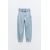 Zara Высокие джинсы с высокой талией и эластичной резинкой, Цвет: Синий, Размер: 32, изображение 3