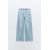 Zara Джоггеры с высокой посадкой и широкими штанинами z1975 , Цвет: Синий, Размер: XS, изображение 4