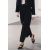 Zara Морские прямые джинсы с высокой талией zw , Цвет: Черный, Размер: 32, изображение 5
