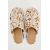 Zara Шлепанцы из кожи с животным принтом и волосом , Цвет: С принтом, Размер: 35, изображение 7
