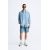 Zara Базовые денимовые бермуды , Цвет: Синий, Размер: EU 36 (US 29)