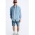 Zara Базовые денимовые бермуды , Цвет: Синий, Размер: EU 36 (US 29), изображение 5