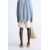Zara Шорты-бермуды из грубой текстурированной хлопковой ткани, Цвет: Бежевый, Размер: S, изображение 3