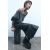 Zara Плоские стеганые ботинки до щиколотки с меховым подкладом , Цвет: Черный, Размер: 36, изображение 3