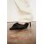 Zara Туфли на высоком каблуке с бантом и пяткой , Цвет: Черный, Размер: 35