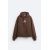 Zara Худи с вышивкой купидона , Цвет: Коричневый, Размер: M (US M), изображение 7