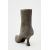Zara Кожаные ботильоны на каблуке , Цвет: Коричневый, Размер: 35, изображение 9