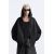 Zara Оверсайз худи - лимитированное издание , Цвет: Черный, Размер: XL (US XL), изображение 2