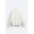 Zara Свитшот с застежкой на четверть молнии с сохранимком, Цвет: Белый, Размер: S (US S), изображение 8