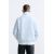Zara Свитшот с четвертью молнии , Цвет: Синий, Размер: S (US S), изображение 3