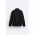 Zara Свитшот с молнией четвертью , Цвет: Черный, Размер: M (US M), изображение 8