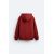 Zara Стеганая толстовка с сердцами , Цвет: Красный, Размер: L (US L), изображение 7