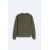 Zara   светр с круглым вырезом и эффектом истления , Цвет: Хаки, Размер: S (US S), изображение 8