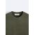 Zara   светр с круглым вырезом и эффектом истления , Цвет: Хаки, Размер: S (US S), изображение 9
