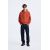 Zara Толстовка с молнией , Цвет: Оранжевый, Размер: M (US M)