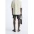 Zara Шорты-бермуды с текстурой , Цвет: Серый, Размер: S, изображение 3