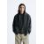 Zara Толстовка с молнией и капюшоном, Цвет: Серый, Размер: S (US S), изображение 2