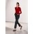 Zara   zw коллекция джинсов bootcut высокая талия капри, Цвет: Синий, Размер: 32, изображение 4