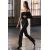 Zara Коллекция zw: джинсы с высокой талией в стиле bootcut , Цвет: Серый, Размер: 36, изображение 3