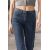 Zara Джинсы с высокой посадкой из коллекции zw collection с бусинными деталями , Цвет: Синий, Размер: 34, изображение 2